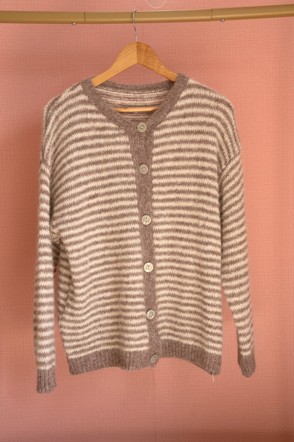 Gilet Léana Taupe