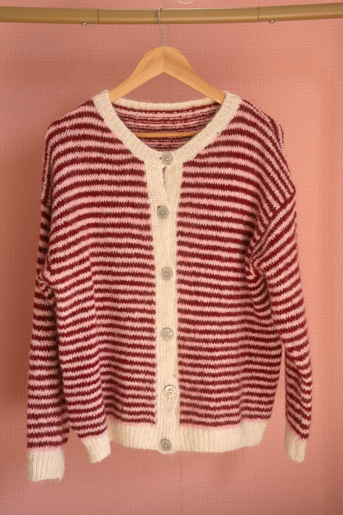 Gilet Léana Bordeaux