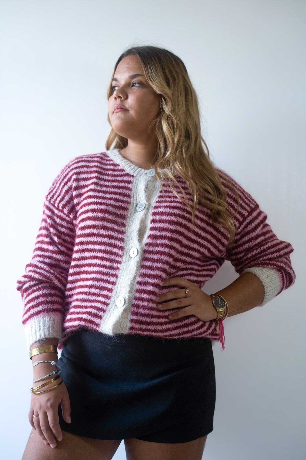 Gilet Léana Bordeaux