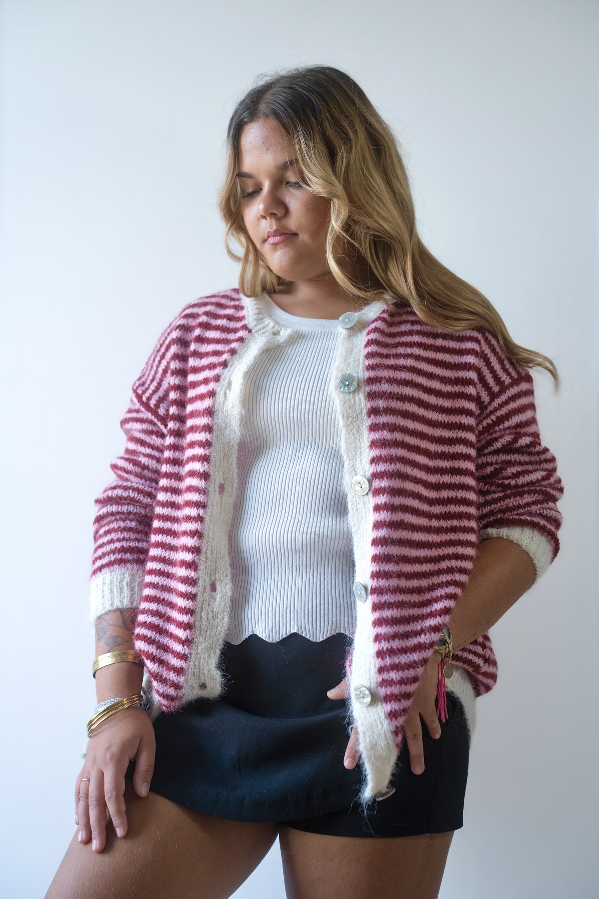 Gilet Léana Bordeaux