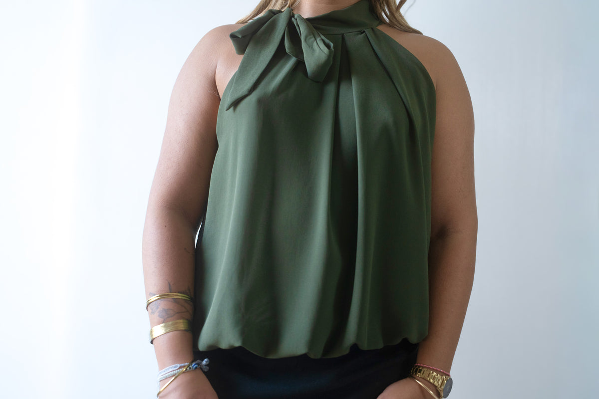 Blouse Cathy Kaki